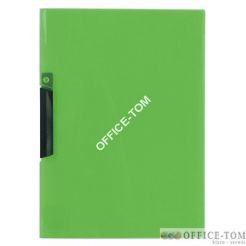 Skoroszyt ofertowy z klipsem, transparentny PK-11 BIURFOL Niebieski