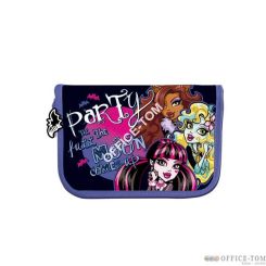 Piórnik dwuklapkowy bez wyp. MONSTER HIGH  ST.MAJEWSKI