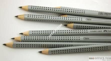 Ołówek Jumbo Grip Puszka 72 Srebrny 2011 FABER-CASTELL