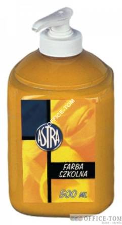 Farba szkolna 0,5l żółta