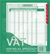 VAT - Kontrolka Sprzedaży MICHALCZYK I PROKOP 3/4 A4 40 kartek - 2