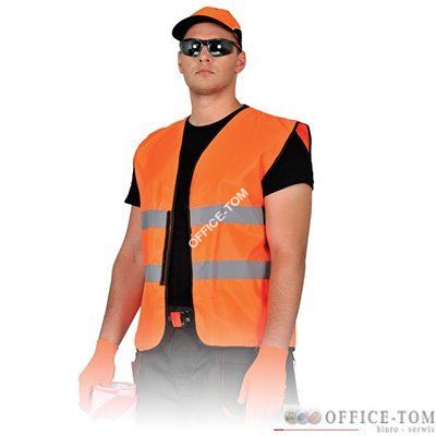 Kamizelka ostrzegawcza KOS-5 pomarańczowa rozmiar XXXL Reis