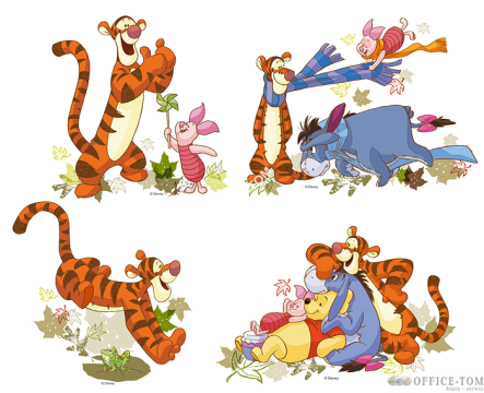 Puzzle Tygrysek i Przyjaciele - Baby Puzzle 12 elementów TREFL 36036