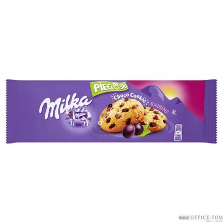 Ciastka MILKA Pieguski 135g Czekolada i rodzynki