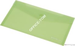 Teczka kopertowa A4 FOKUS przezroczysta zielona 0410-0030-04 Panta Plast
