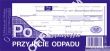 PO przyjęcie odpadu MICHALCZYK I PROKOP 1/3 A4 80 kartek - 2
