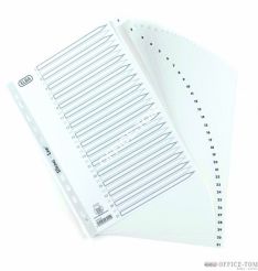 Przekładki Numeryczne Elba A4 31T PP12/100 bia