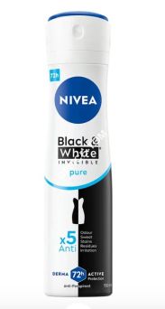NIVEA Black & White Invisible 150ml