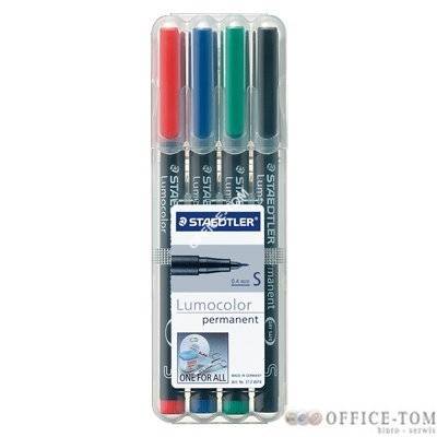 Foliopis S313 WP4 etui 4szt. LUMOCOLOR STAEDTLER