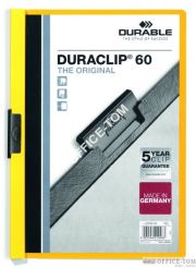 Skoroszyt DURABLE DURACLIP® Original 60 żółty