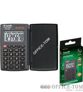 Kalkulator kieszonkowy TOOR TR-225  8-pozycyjny z klapką