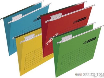 Teczka wisząca VERTIC ULTIMATE FILE wzmocniona, czerwona 100331099 ELBA