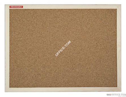 Tablica korkowa 90x60 r.drewniana TC96MB AMEX