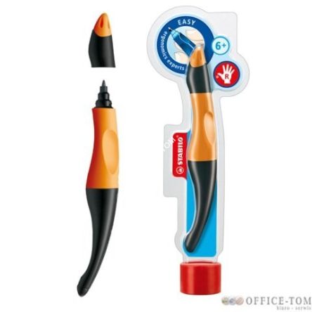 Pióro STABILO EASY original pomarańczowy/antracyt, dla praworęcznych