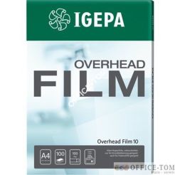 Folia IGEPA Overhead Film 10 - Przezr. niepowlekana