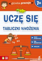 Książka GŁÓWKA PRACUJe. Uczę się tabliczki mnożenia 9788378958352 (C) Zielona Sowa