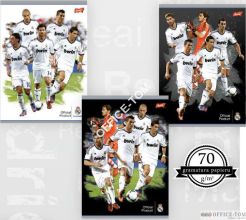 Zeszyt okładka laminowana A5, 32k., linia REAL MADRYT ST.MAJEWSKI