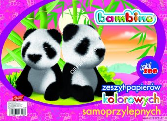 Zeszyt papierów kolorowych samoprzylepnych B4, 8k BAMBINO Unipap