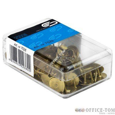 Pinezka złota 100sztuk E&D PLASTIC