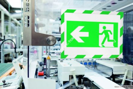 DURAFRAME SECURITY A4 – dwukolorowa, samoprzylepna ramka magnetyczna, zielony/biały