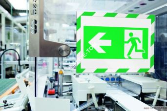 DURAFRAME SECURITY A4 – dwukolorowa, samoprzylepna ramka magnetyczna, zielony/biały