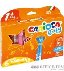 Pisaki CARIOCA MISIAKI 6 kolorów 42057 160-1930