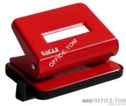 Dziurkacz EAGLE 708 czerwony 12 kartek