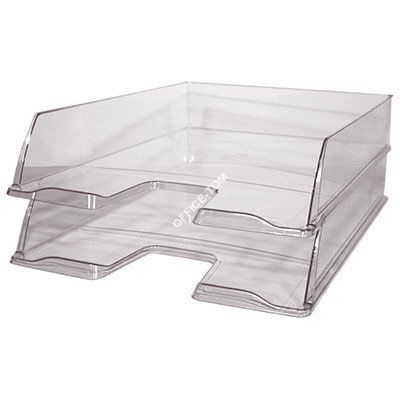 Półka na dokumenty NATUNA przezroczysta 624355 