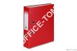 Segregator Biznes  A4/75 -czerwony Vaupe 077/01 - 2