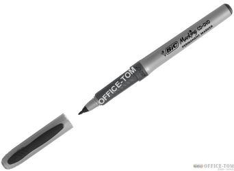 Marker BIC Permanentny Grip CD/DVD Czarny
