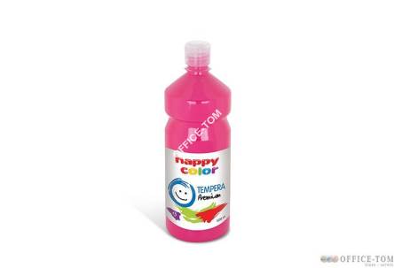 Farba Tempera Premium 1000ml, cyklamen Happy Color