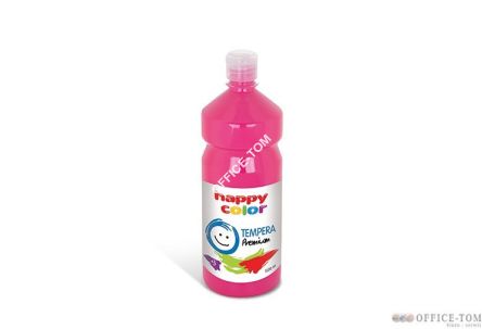 Farba Tempera Premium 1000ml, cyklamen Happy Color