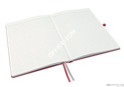 Notatnik LEITZ Complete, A4 80k Czerwony W kratkę 44710025