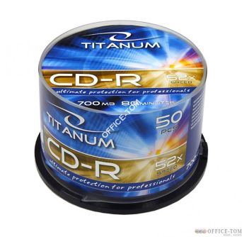 CD-R TITANUM - Cake Box 50