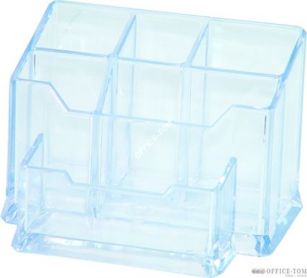 Przybornik DONAU transpar. - na biurko