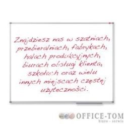 Tablica NOBO biała CLASSIC 1000X1500 magnetyczna suchościeralna, porcelanowa