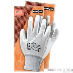 Rękawice powlekane RNYPO białe Rozmiar 9 Reis