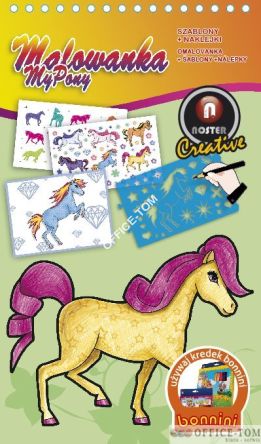 Malowanka 1424-03 szablon+naklejki