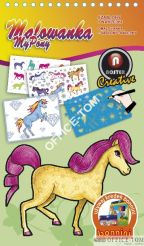 Malowanka 1424-03 szablon+naklejki