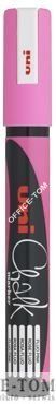 Marker kredowy UNI PWE-5M Różowy 1.8mm-2.5mm