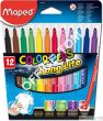 Flamastry trójkątne 12kol COLOR 845020 MAPED - 2