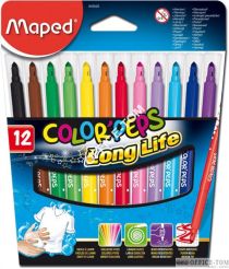 Flamastry trójkątne 12kol COLOR 845020 MAPED