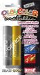 Farby w sztyfcie Playcolor one metallic złoty i srebrny blister - 2