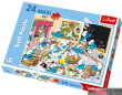 Puzzle Smerfy W szkole - Puzzle Maxi  24 elementy TREFL 14132 - 2