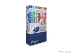 Papier w rolce 2m x 0.7m PASKI  SET-1 @ 3623 ROSA