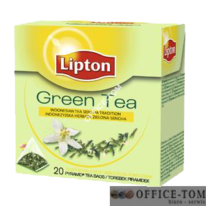 Herbata LIPTON PIRAMID GREEN TEA 20 kartek