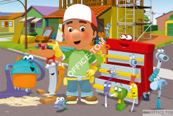 Puzzle Maniek Złota Rączka - Puzzle Maxi 24 elementy TREFL 14123