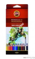 Kredki 3718 24 kolorów MONDELUZ KOH