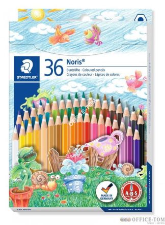 Kredki sześciokątne 36 kolorów STAEDTLER