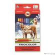 Kredki Kin Tricolor 3144 24 kolory 9 mm - 2